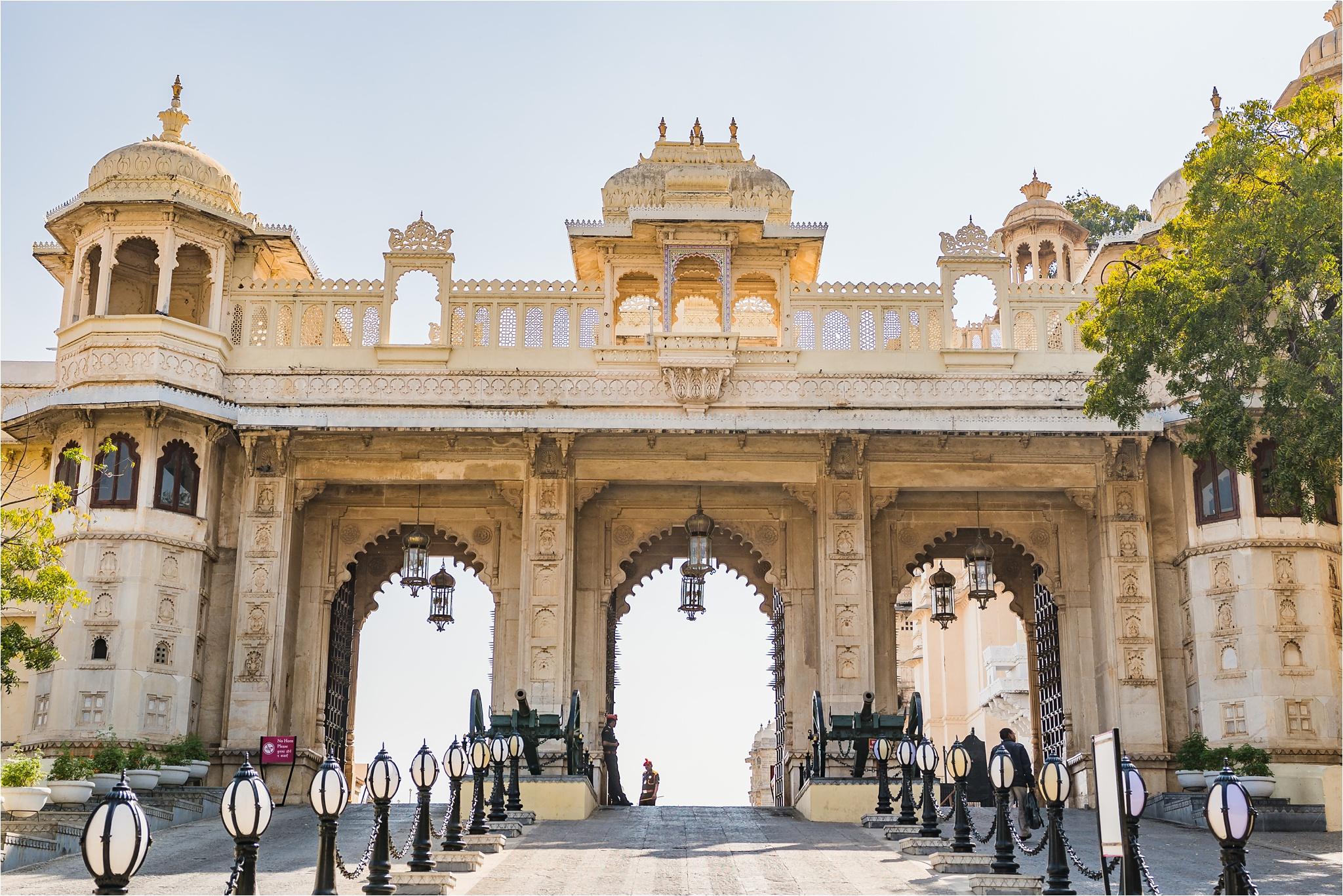 City Palace Udaipur map showing Manek Chowk, Moti Chowk, Tripolia and surrounding palace sections