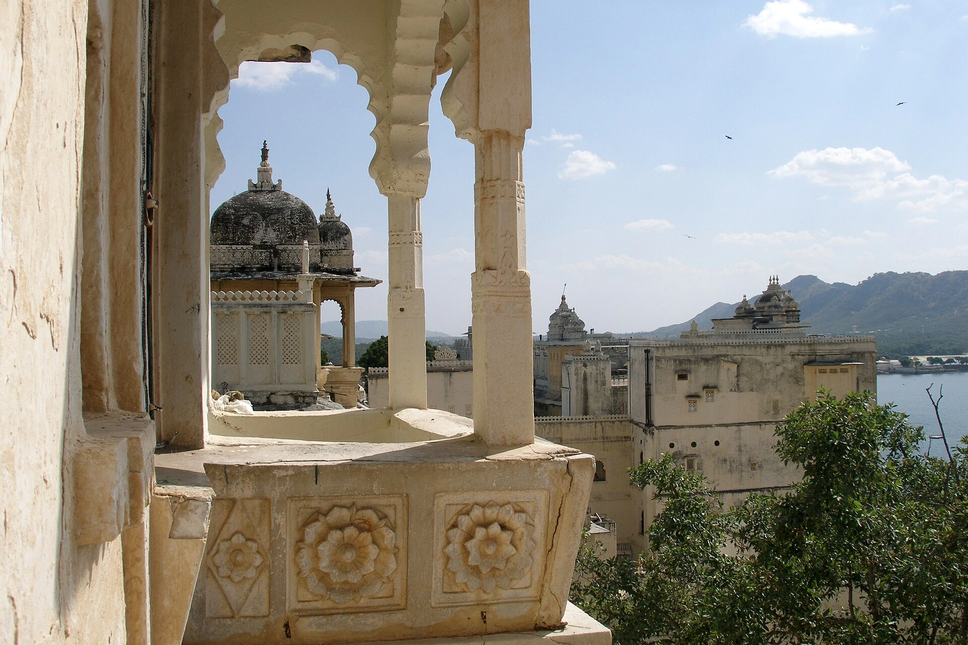 City Palace Udaipur architectural exterior with ornate royal details