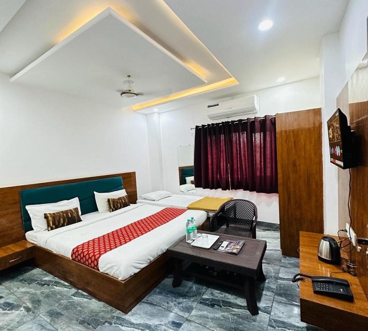 Deluxe Triple Bedded Room at Hotel Udai Palace Udaipur