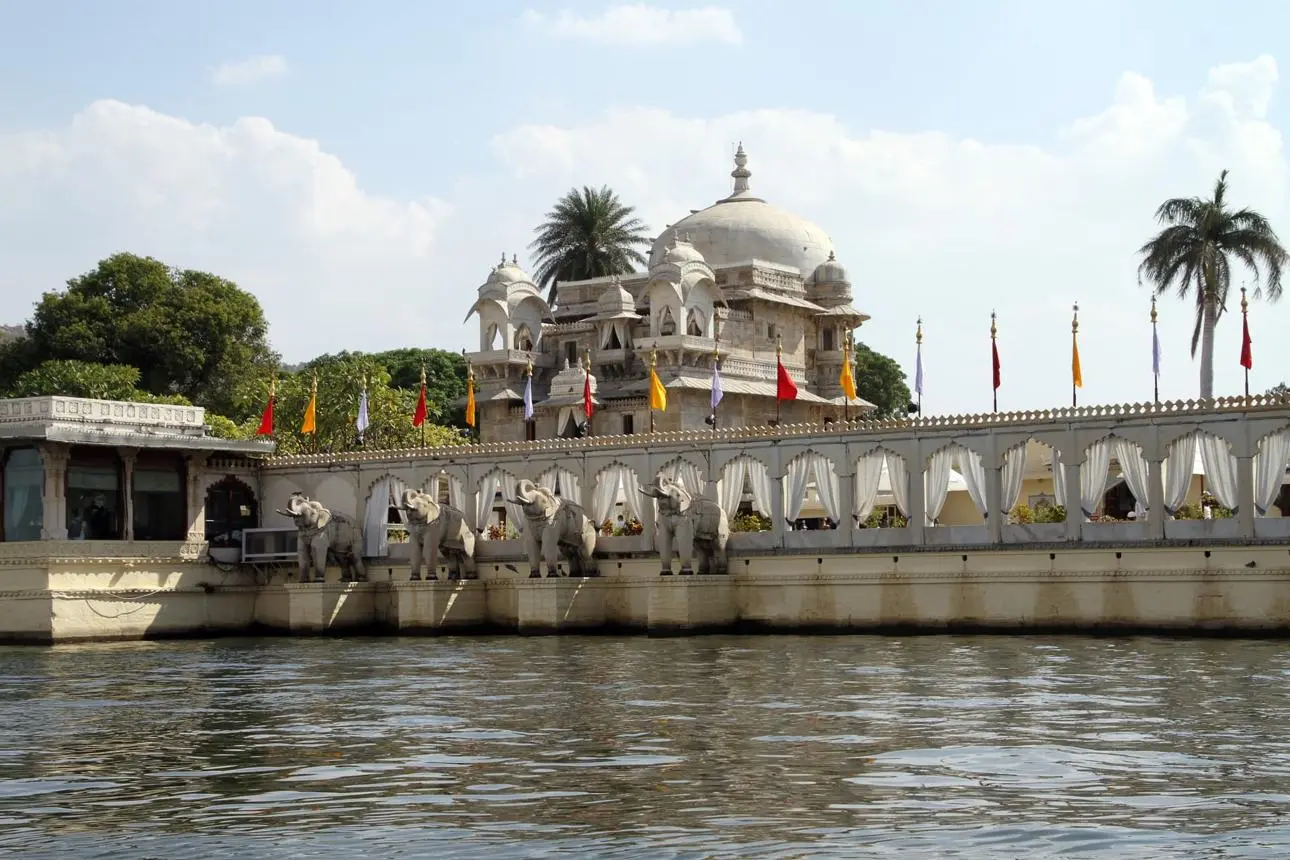 Jag Mandir Palace on Lake Pichola in Udaipur