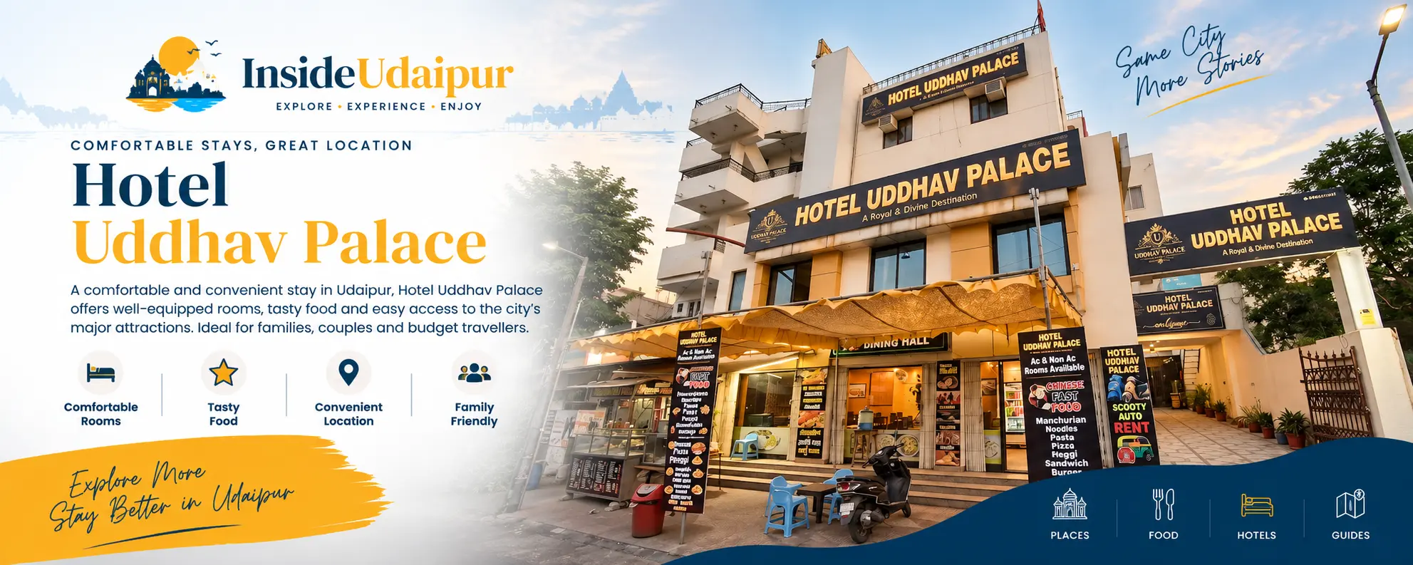 Hotel Uddhav Palace udipur Facade