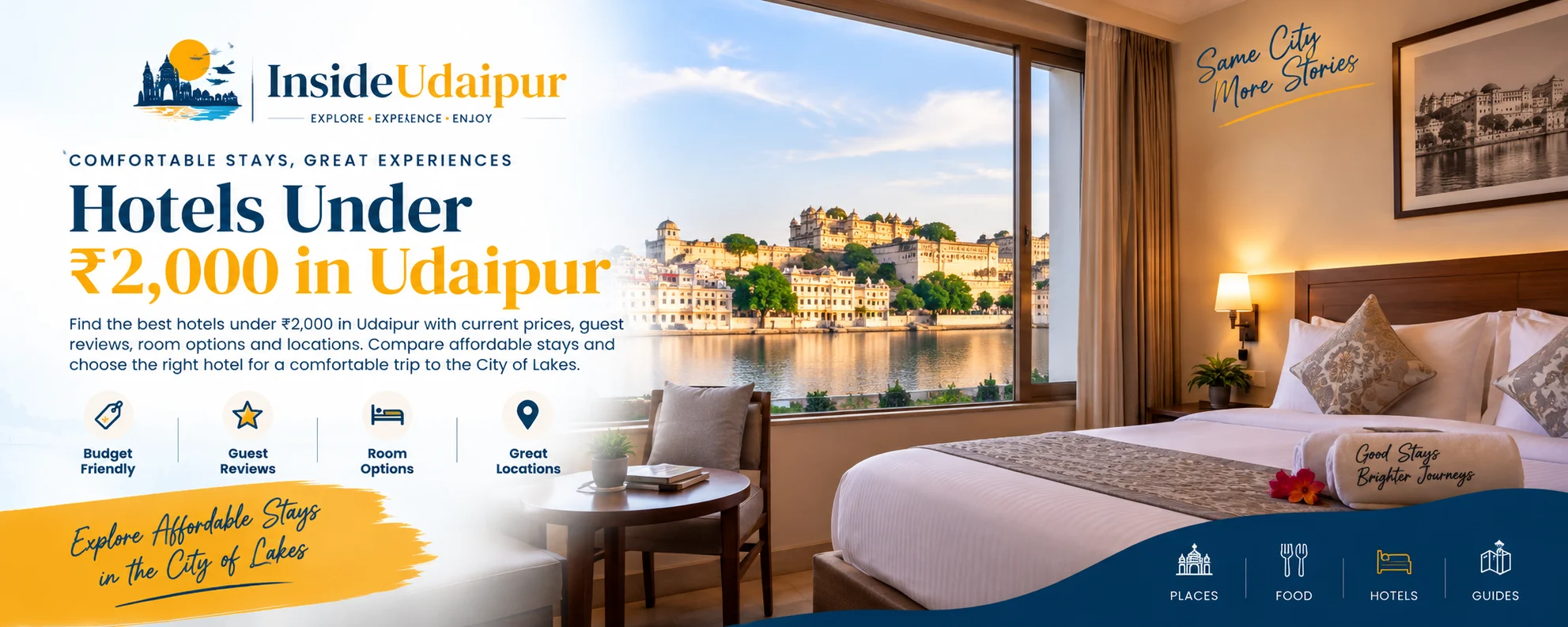 Hotels Under ₹2,000 in Udaipur