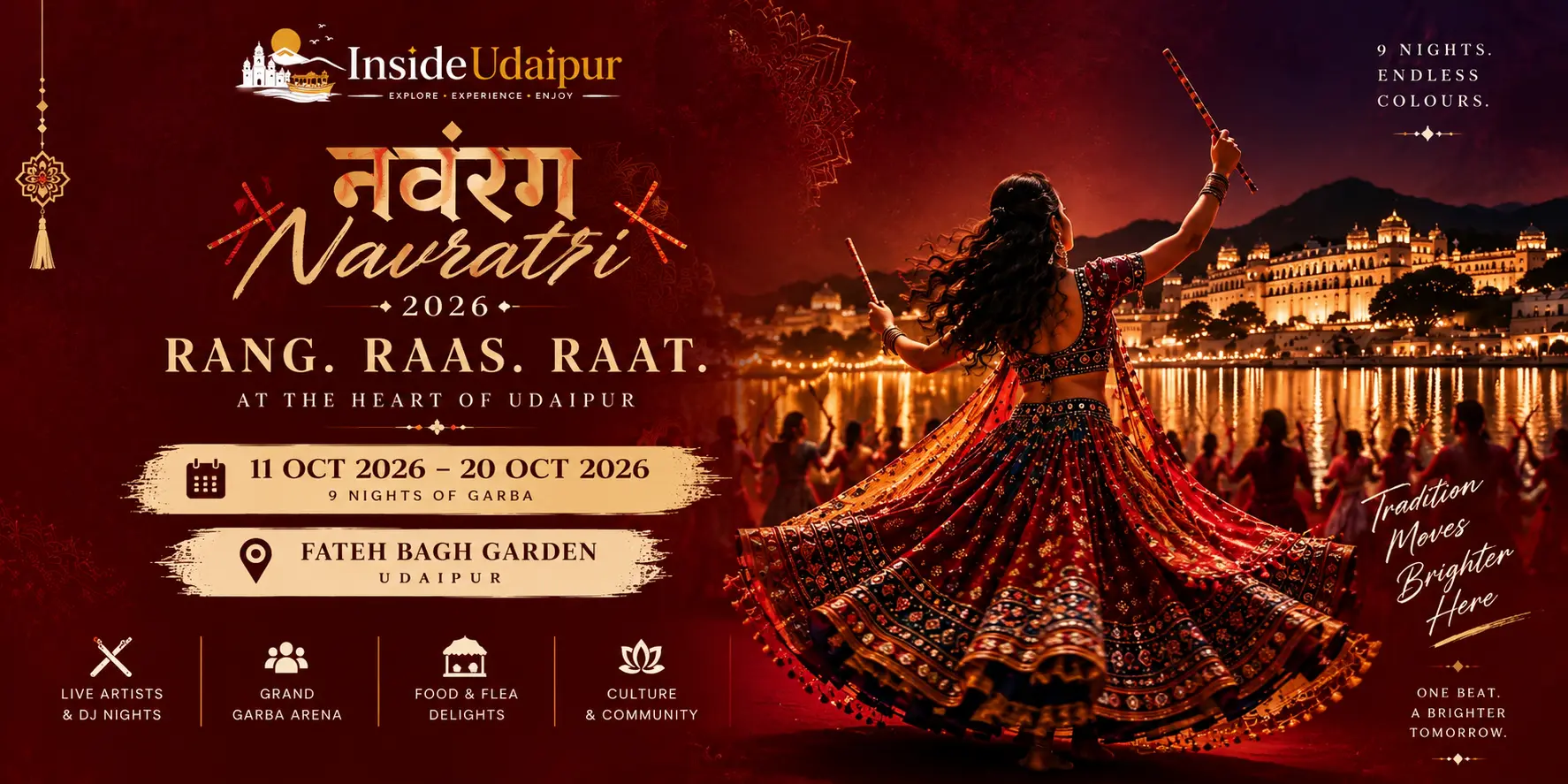 Navrang Navratri 2026 Udaipur